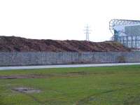 The former Switchback line at London Road in February 2007... notice that all the vegetation and trees have been removed.. the land is to be part of the Glasgow 2014 Commonwealth Games Velodrome complex.<br><br>[Colin Harkins 10/02/2007]