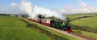 Blanche approaching Woody Bay on the Lynton and Barnstaple Railway.<br><br>[Ian Dinmore //]