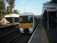<h4><a href='/locations/P/Plumstead'>Plumstead</a></h4><p><small><a href='/companies/N/North_Kent_Railway'>North Kent Railway</a></small></p><p>376013, on an up train, arriving at Plumstead station in south-east London on 26th September 2009. 3/7</p><p>26/09/2009<br><small><a href='/contributors/David_Bosher'>David Bosher</a></small></p>