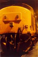 37 in the locomotive works at Lochgorm. Access by kind permission of British Rail.<br><br>[Ewan Crawford 03/01/1989]