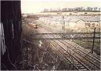 Just north of Knightswood South Junction, view looking north where the Knightswood branch branched off to the left. Class 314 heading into Knightswood Tunnel.<br><br>[Ewan Crawford //]
