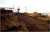 Looking south at the former Ardrossan Montgomerie Pier station.<br><br>[Ewan Crawford //]