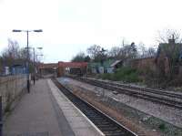 Looking south at Syston station<br><br>[Brad Payne 9/2/2005]