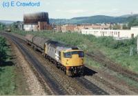 Class 26 heading south past Stirling South.<br><br>[Ewan Crawford //]