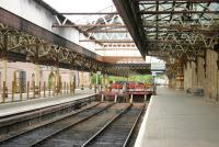 Bay platforms 5&6 at Perth, looking north during a quiet period in July 2006.<br><br>[John Furnevel 15/07/2006]