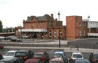 Berwick station has always had an up-market look about it. The recent reorganisation of the station approach and general surroundings has further improved its appearance. October 2006.<br><br>[John Furnevel 24/10/2006]
