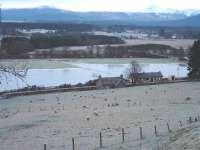 Broomhill Station and a lot of water.<br><br>[John Gray 18/12/2006]