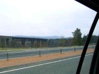 The Findhorn Viaduct on the line from Inverness to Perth. Photo taken from the A9.<br><br>[Graham Morgan 02/04/2007]