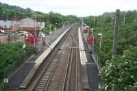 The basic facilities at Howwood on 17 June 2007. The station opened in March 2001 and is located south west of the original station which had been closed in 1955.<br><br>[John Furnevel 17/06/2007]