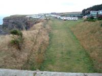 The former route of the main line looking south to Berwick in 2003. The current main line is off to the right. This deviation was made at an early date.<br><br>[Ewan Crawford //2003]