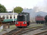 Shunting display with Rushton 0-4-0 no P6687. A Diesel!<br><br>[Brian Forbes 02/09/2007]
