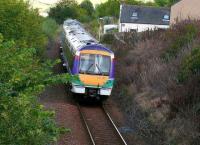 170423 in Scotrail colours passing the site of the first Newburgh station.(1848-1909)<br><br>[Brian Forbes 03/09/2007]