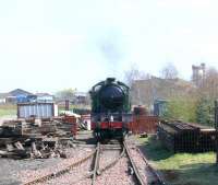 NBR Morayshire running around at Boness on a steam day in April 2007.<br><br>[Brian Forbes /04/2007]