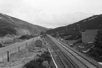 The passing loop at Slochd summit seen in April 1979.<br><br>[John McIntyre /04/1979]