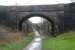 Route of the Devon Valley line looking south towards Sauchie station  in February 2008. Between the two bridges are the abutments of the bridge that carried the Alloa Wagonway into Sauchie Colliery and the Devon Ironworks. [See image 18271]<br><br>[John Furnevel 28/02/2008]