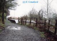 Looking east at Brampton station from the former trackbed of the line to Brampton Town.<br><br>[Ewan Crawford //]