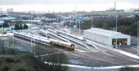 The new depot at Eastfield in operation in January 2005.<br><br>[Ewan Crawford 02/01/2005]