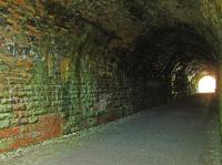 A view through Taminurie Tunnel looking south towards Aberlour.<br><br>[John Gray 27/07/2008]
