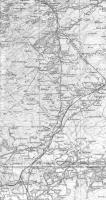 <B>FlandersMoss</B> OS sheet of 1924 (part) showing the Strathendrick and Aberfoyle Railway crossing Flanders Moss from Killearn to Aberfoyle. There is a very pleasant flat walk along the Forestry Commission trail.<br><br>[Alistair MacKenzie 18/07/2008]