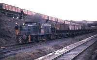 Barclay diesel shunting at Westoe Colliery, South Shields.<br><br>[Ian Dinmore //]