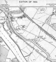 <h4><a href='/locations/O/Old_Kilpatrick'>Old Kilpatrick</a></h4><p><small><a href='/companies/O/Ordnance_Survey'>Ordnance Survey</a></small></p><p><B>Old Kilpatrick</B> Map of 1922 showing CR line at Old Kilpatrick and NBR alternative route which included Kilpatrick Station. My working life started in the Dunbarton County Architects Office in Ferry Road next to the, by then, closed station. The line had become a branch by then and there was a wagon repair facility next to our offices, the end of the branch line. 8/27</p><p>28/08/2008<br><small><a href='/contributors/Alistair_MacKenzie'>Alistair MacKenzie</a></small></p>