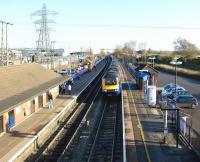 Non-stop westbound through Thatcham for a First Great Western HST on 6 December 2008.<br><br>[John McIntyre 06/12/2008]