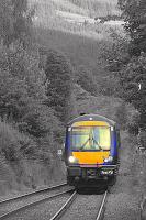 An Inverness to Edinburgh service approaches Dunkeld in August 2007.<br><br>[Ian Dinmore 21/08/2008]