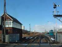 Looking to Shildon. It was here that the Locomotion No 1 was assembled.<br><br>[Ewan Crawford 29/02/2004]