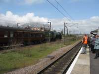 60163 'Tornado' generates a lot of interest as she prepares to head north.<br><br>[Michael Gibb 17/04/2009]