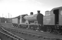 Pickersgill ex-Caledonian 4-4-0 no 54476 on shed at Stirling South in 1958. The locomotive was withdrawn from here in early 1960.<br><br>[K A Gray //1958]