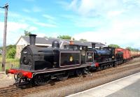 55189 and 65243 on show at Boness on 19 June 2009.<br>
<br><br>[Brian Forbes 19/06/2009]