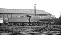 Churchward 2-8-0 no 3820 stands on Chester (West) shed in 1960.<br><br>[K A Gray //1960]