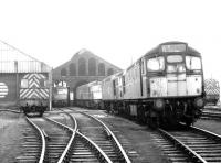 View north in the shed yard at Ayr in June 1970.<br><br>[John Furnevel 19/06/1970]