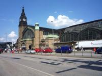 One of several entrances to Hamburg Station, photographed in July 2010.<br><br>[John Steven /07/2010]