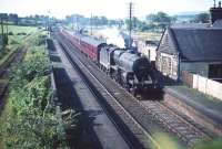 42808 heading for Glasgow at Lochside (now Lochwinnoch) on the 22nd of August 1959.<br><br>[A Snapper (Courtesy Bruce McCartney) 22/08/1959]