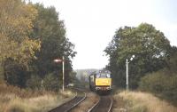 A Bletchley - Bedford train with class 31 locomotives front and rear, photographed near Ridgmont, Bedfordshire, on the Marston Vale line in September 1998.<br><br>[Ian Dinmore /09/1998]
