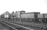 J37 0-6-0 no 64625 in the shed yard at Thornton in October 1965, one month after official withdrawal.<br><br>[K A Gray 19/10/1965]