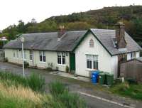 Plockton Station in September 2011. The station building is now used as a holiday home.<br><br>[Alistair MacKenzie 22/09/2011]