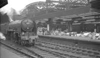 A2 Pacific no 60514 <I>Chamossaire</I> takes what might be described as <I>'the parcels avoiding line'</I> at Newcastle Central in the sixties.<br><br>[K A Gray //]