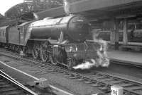 One of York's V2s no 60855 photographed with a train at Newcastle Central around 1960.<br><br>[K A Gray //1960]