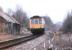 A DMU approaching Kings Nympton on the Barnstaple line in April 1986.<br><br>[Ian Dinmore /04/1986]