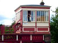 <I>'... and a bag of prawn crackers to go with that.'</I> Wylam signalman, 7 August 2012.<br><br>[John Steven 07/08/2012]