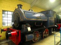 On display at the Pallot Heritage Museum, Jersey, in July 2012. W.G. Bagnall 0-4-0ST No. 2450 <I>J T Daly</I>, built in 1931.<br><br>[John Yellowlees /07/2012]