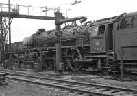 One of the last surviving class 012 Pacifics operating between Rheine and Emden / Norddeich was No. 012 063, seen here in the shed yard at Rheine on 7th September 1974. <br><br>[Bill Jamieson 07/09/1974]