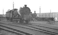 J20 0-6-0 no 64690, a visitor from 31B March, stands in the shed yard at Toton on 28 August 1960. In the background is local 3F 0-6-0T no 47231. <br><br>[K A Gray 28/08/1960]