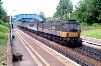 47706 brings an Inverness - Edinburgh train through Polmont station in 1990.<br><br>[Ewan Crawford //1990]