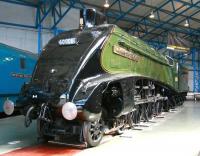 Cosmetically restored A4 Pacific no 60008 <I>Dwight D Eisenhower</I> on display at the National Railway Museum, York, on 6 June 2013.<br><br>[John Furnevel 06/06/2013]