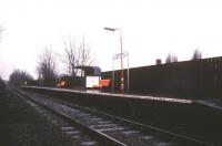 View south at Park Street station on the Watford - St Albans Abbey branch on a wet day in October 1988. [With thanks to all who responded to this query]<br><br>[Ian Dinmore /10/1988]