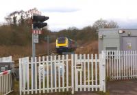 A First Great Westen HST bound for London Paddington passes the site of Chipping Campden station (closed 1966) between Evesham and Moreton-in-Marsh on 3 March 2014.<br><br>[John McIntyre 03/03/2014]
