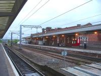 View south through Wakefield Westgate after removal of the south end footbridge, following opening of the new upside station building and new DDR footbridge at the north end of the station.<br><br>[David Pesterfield 01/05/2014]